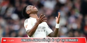 Vinicius Junior đối mặt áp lực tại Bernabéu: Bước ngoặt phía trước