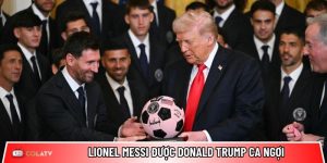 Lionel Messi được Donald Trump ca ngợi trong chuyến thăm Nhà Trắng